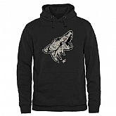 Men's Phoenix Coyotes Black Rink Warrior Pullover Hoodie,baseball caps,new era cap wholesale,wholesale hats